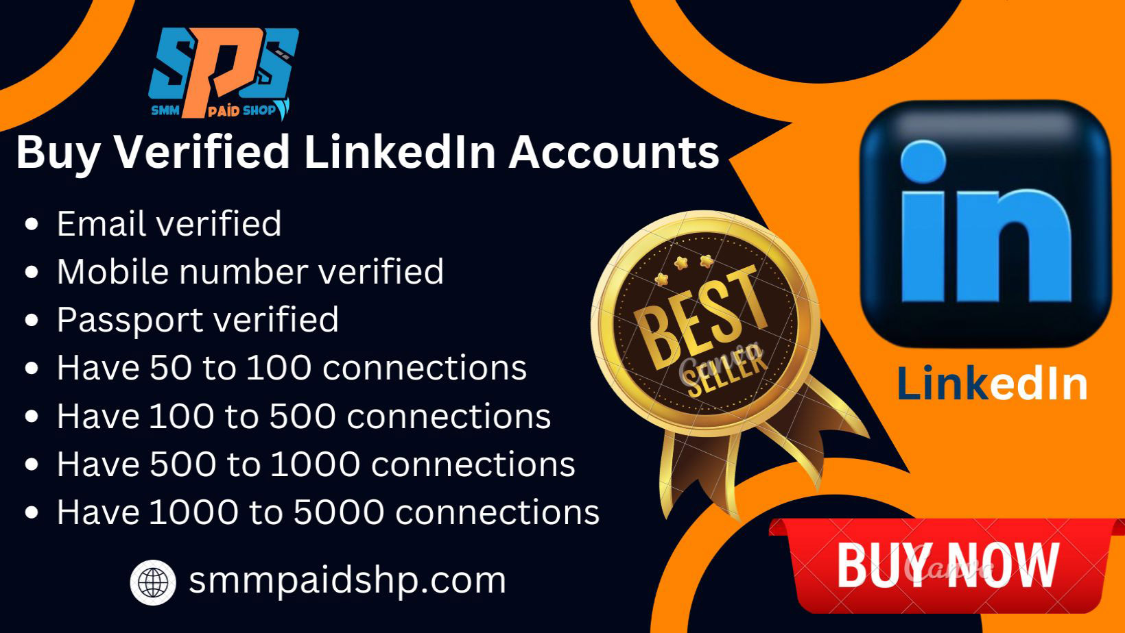 Buy LinkedIn Accounts-100% Real Owner Verified Safe Account