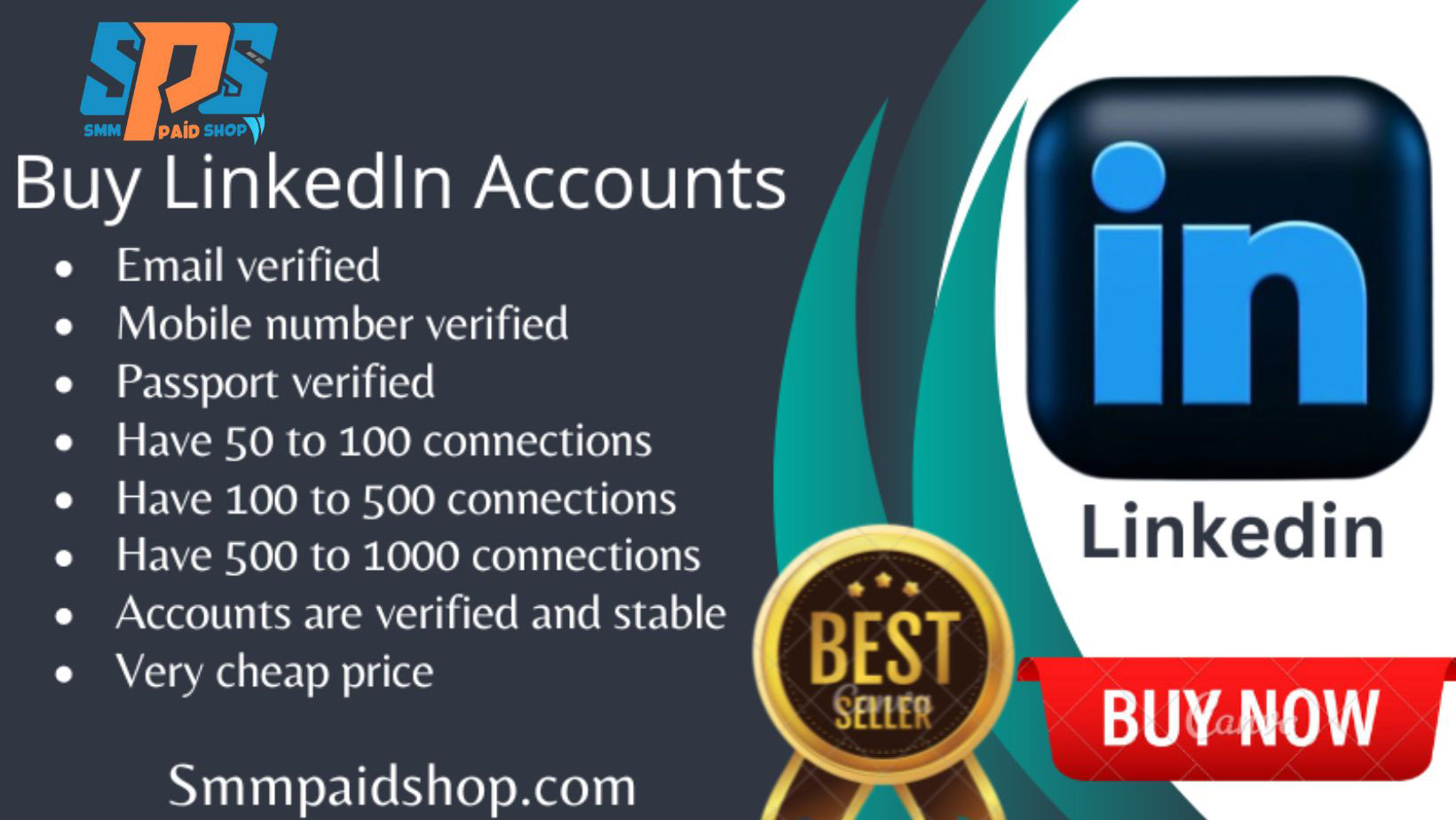 Buy LinkedIn Accounts-100% Real Owner Verified Safe Account