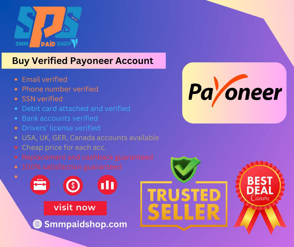 Buy Verified Payoneer Accounts-100% Safe USA, UK Available